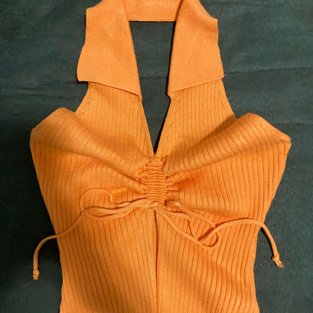 Knit Halter Top